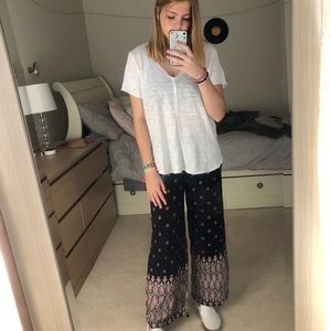 super wide leg pants